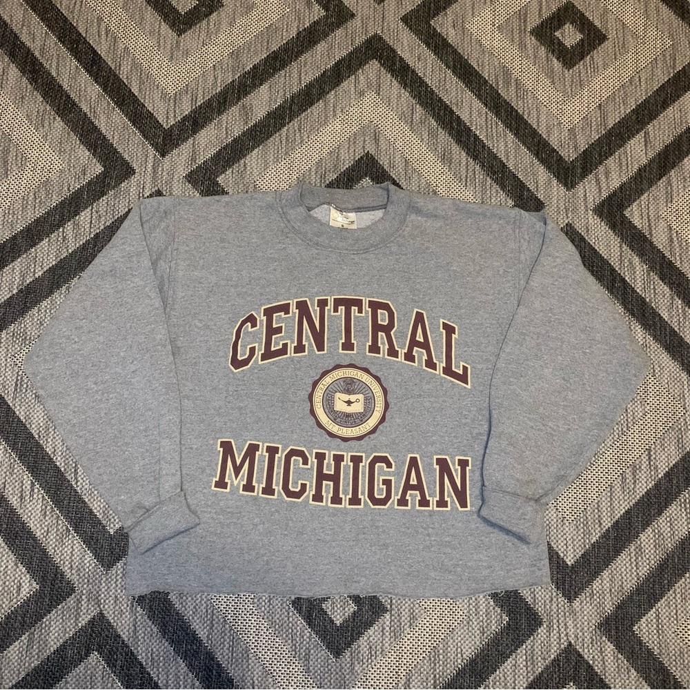 Vintage Cotton Exchange Central Michigan Crewneck Sweatshirt